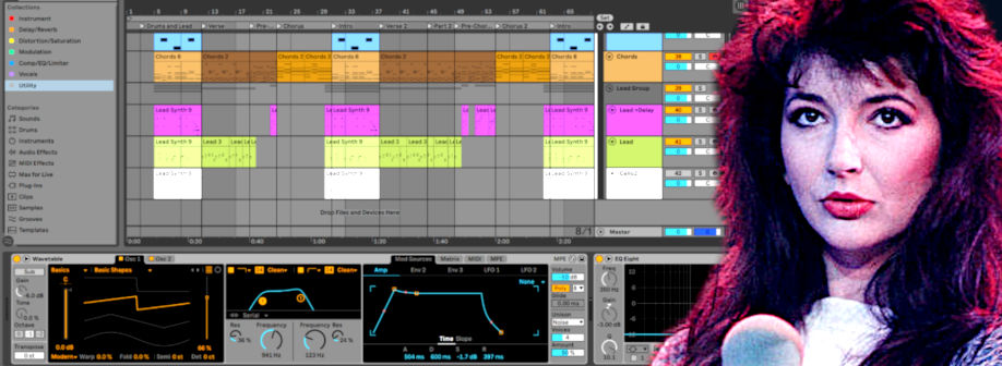 How to produce running up that hill by kate bush